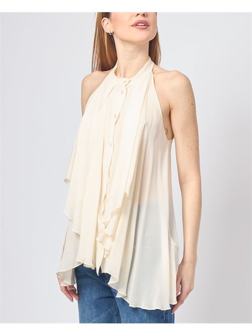 Manila Grace women's shirt with ruffles MANILA GRACE | C020VUMA332